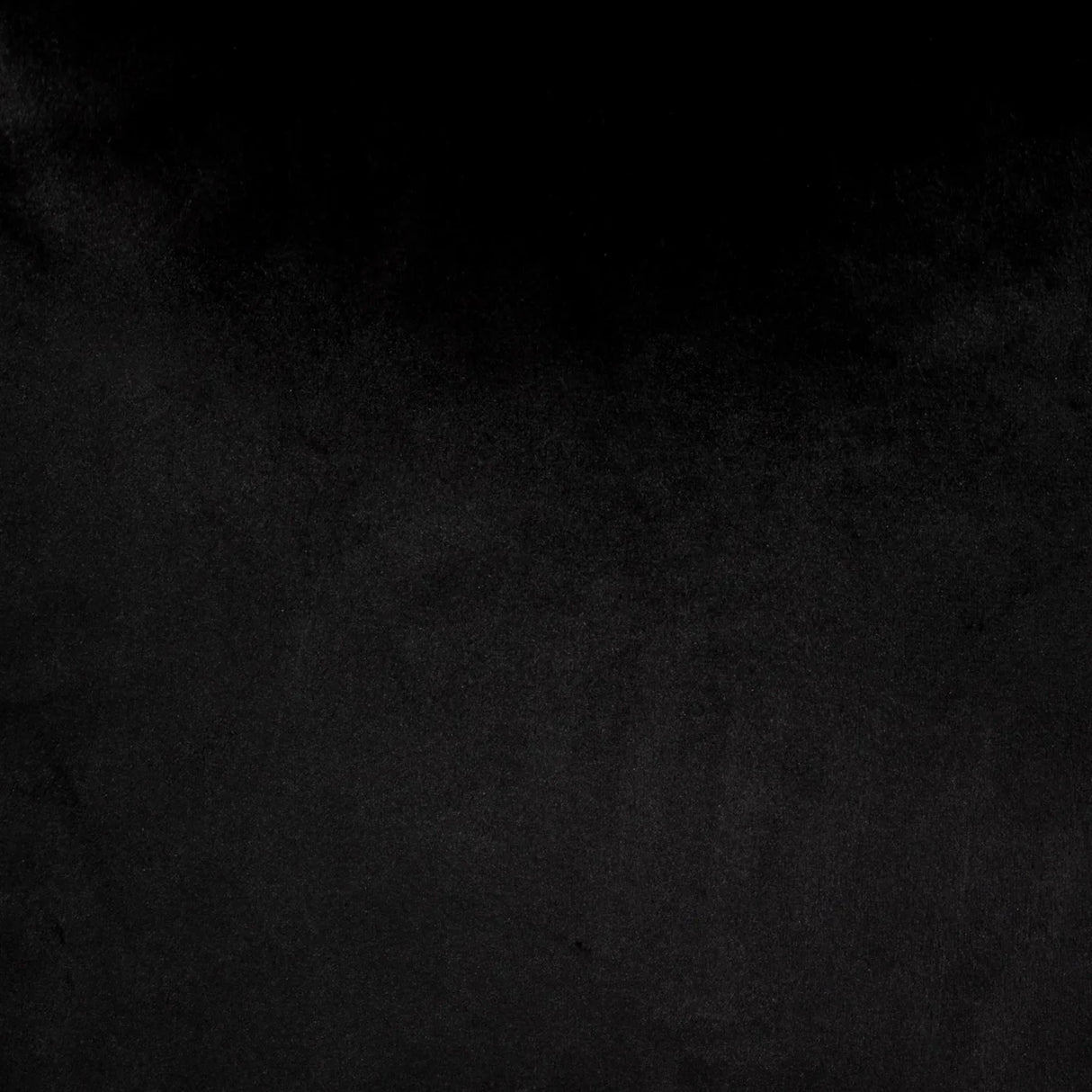 Alan Symonds Velvet Blackout Cushion Cover 18" x 18" in Black - Image 3