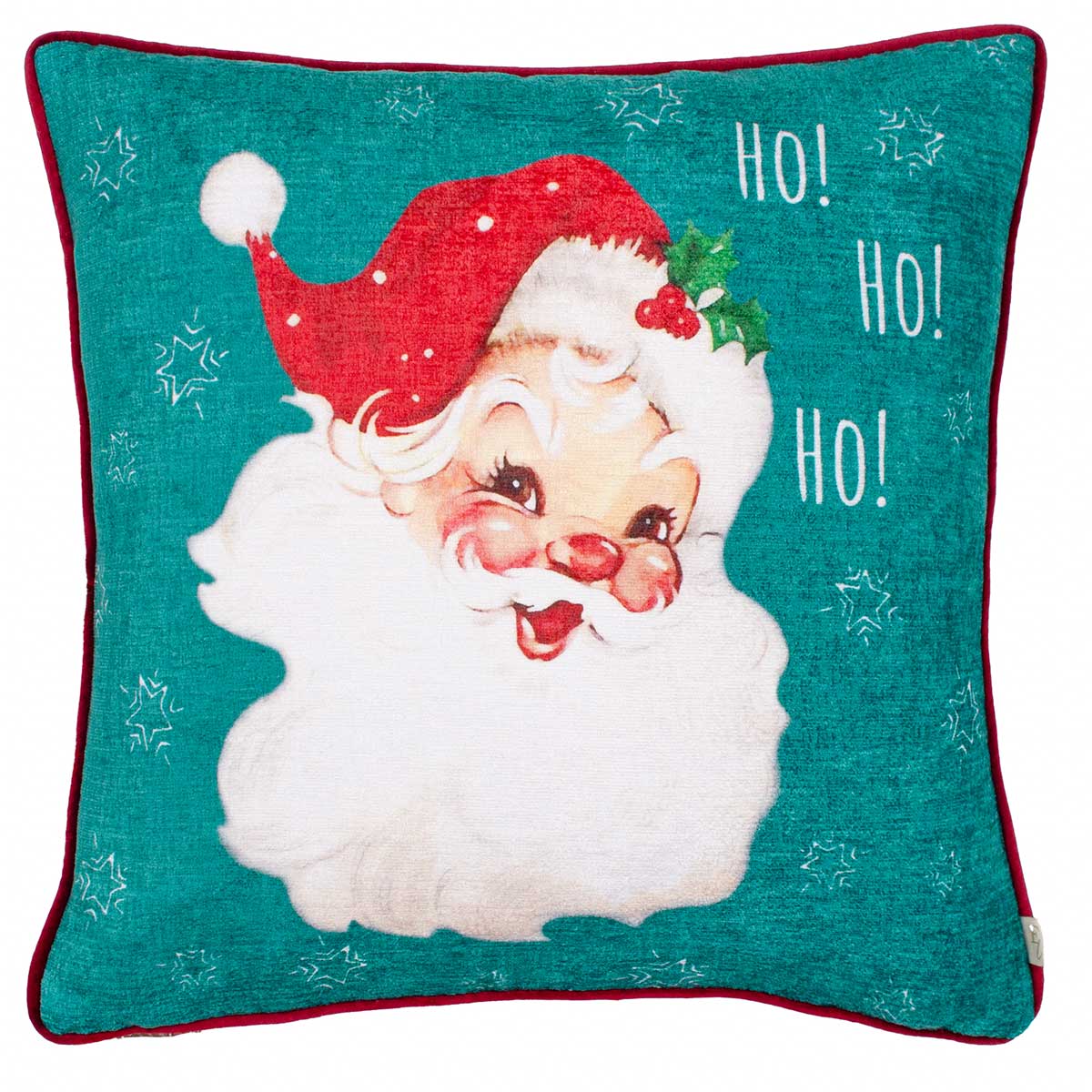Vintage Santa Cushion Cover / Filled Cushion 17" x 17" (43cm x 43cm) by Evans Lichfield 3