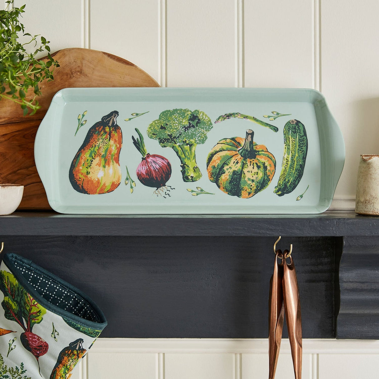 Ulster Weavers Vegetable Medley Small Tray - Vegetable Medley Small Serving Tray In Multicolour 2