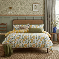 Victorian Bloom Green Duvet Cover Bedding Set