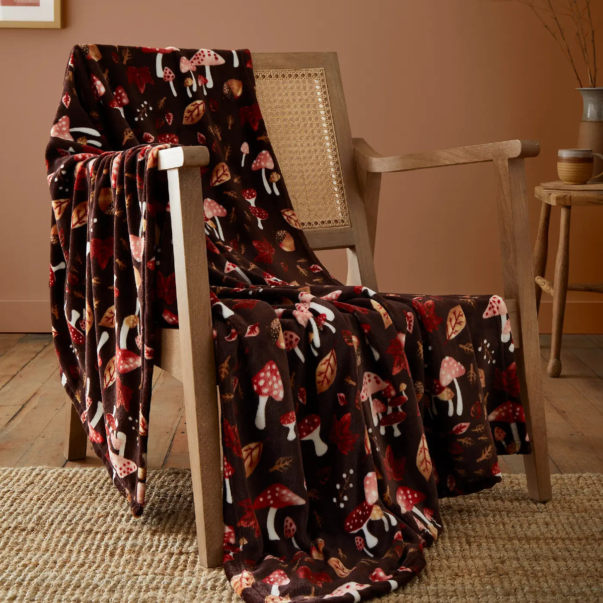 Woodland Dreams Throw Blanket 120cm x 150cm by Fusion