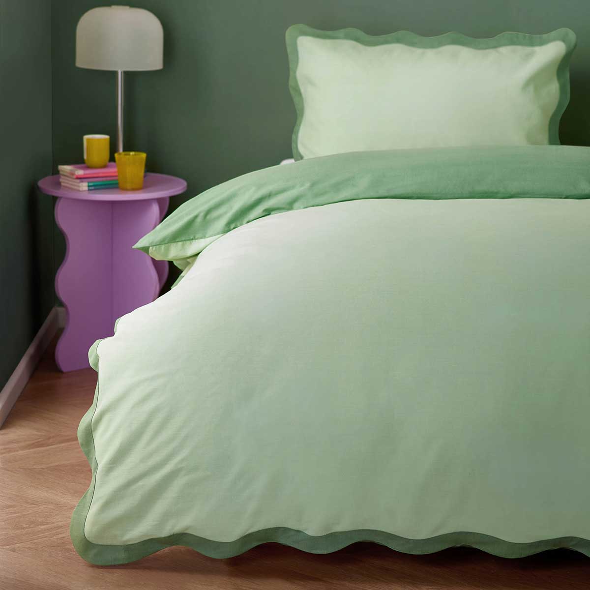 Wiggle Duvet Cover Set by Heya Home