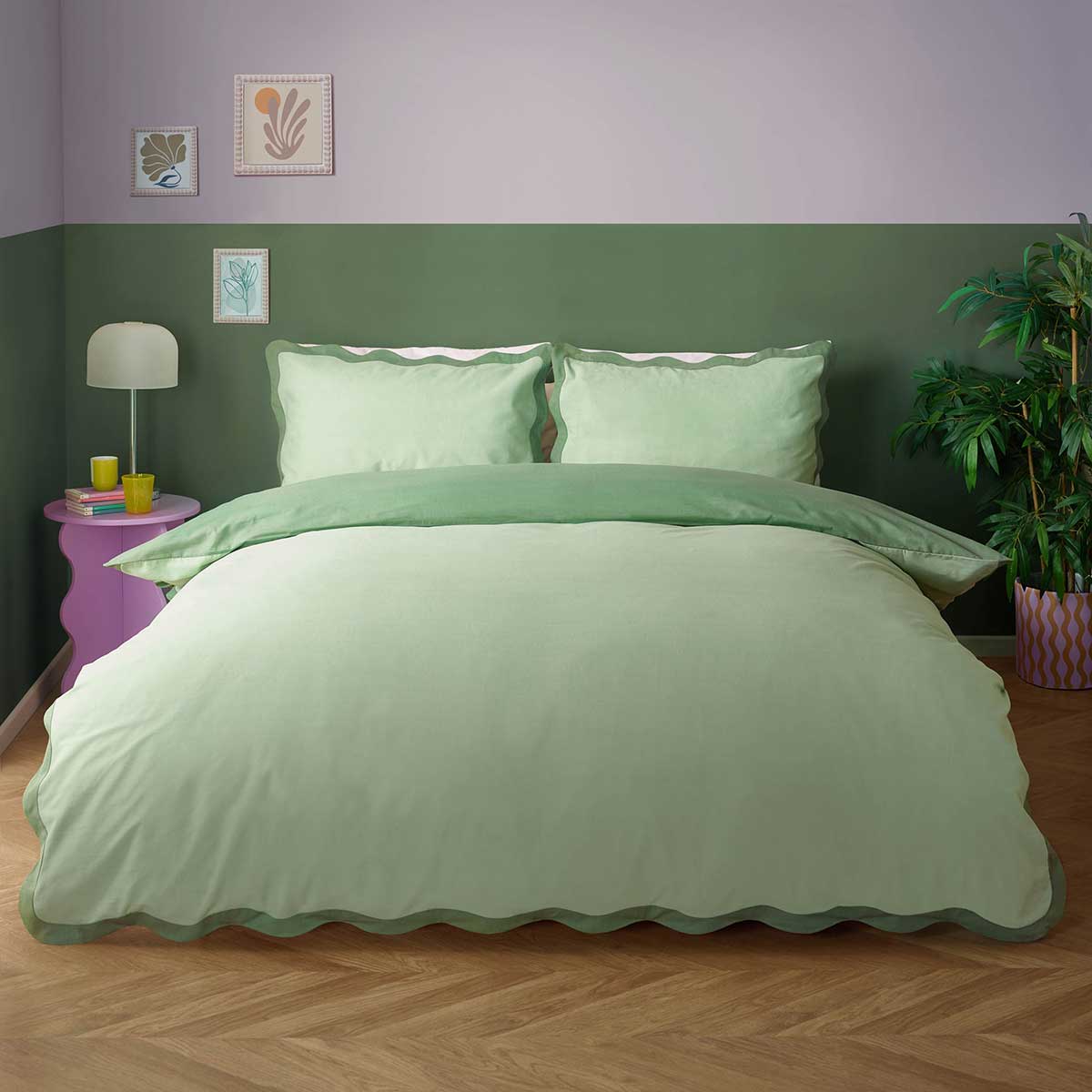 Wiggle Duvet Cover Set by Heya Home