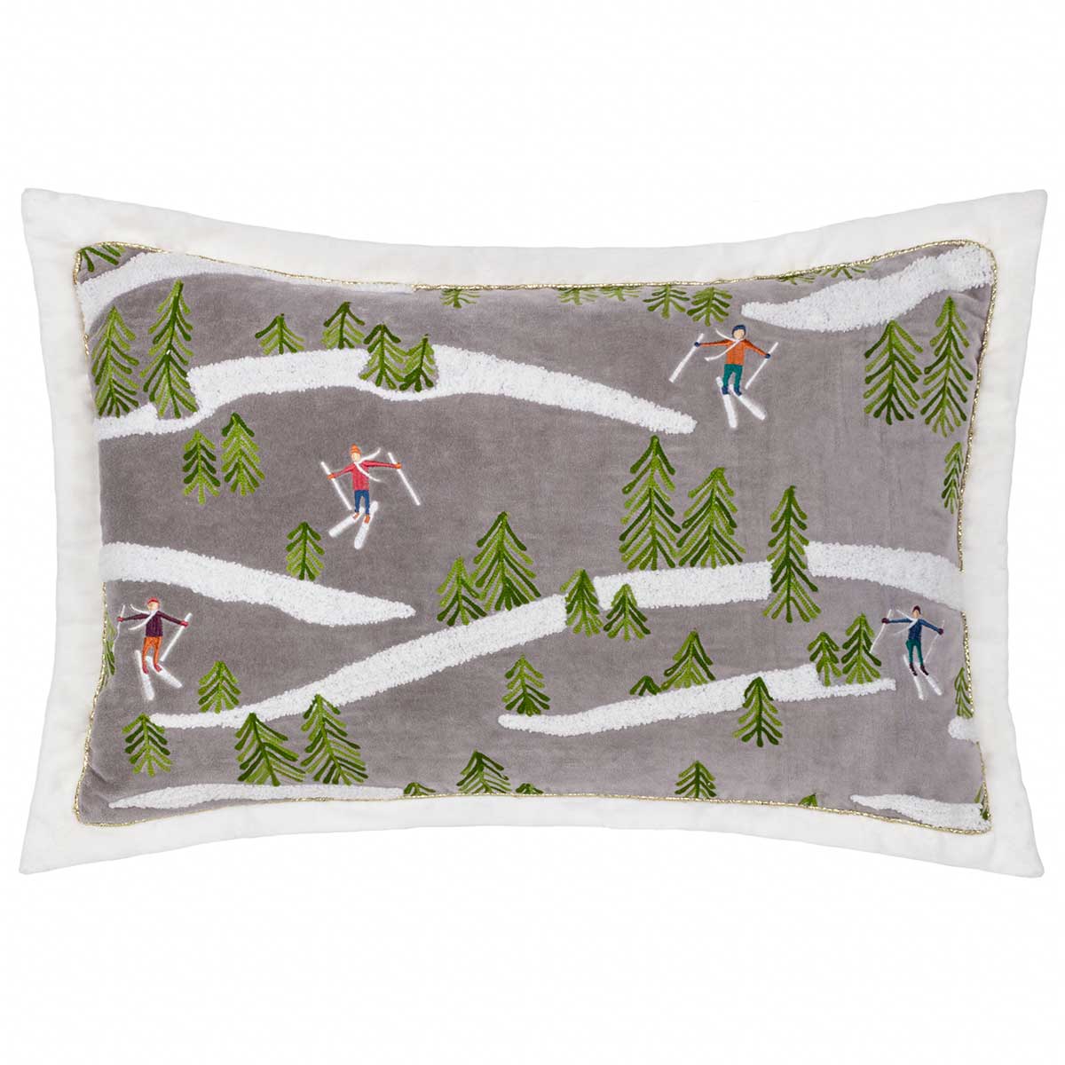 Winter Alpine Cushion Cover / Filled Cushion by Paoletti 3