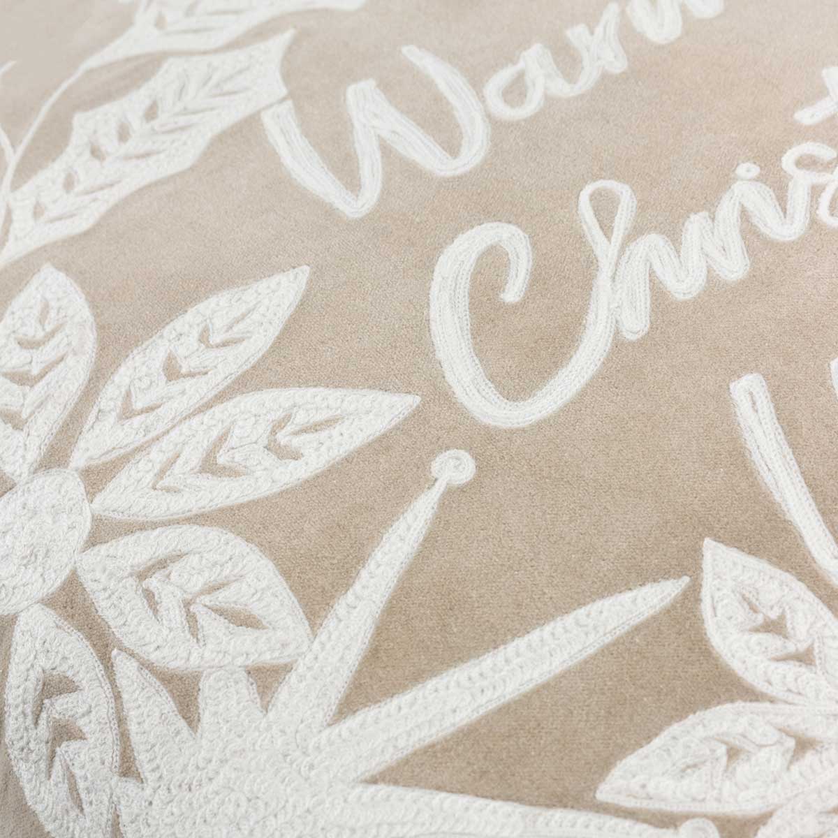 Winter Warmest Wishes Cushion Cover / Filled Cushion 20" x 20" (50cm x 50cm) by Paoletti 5