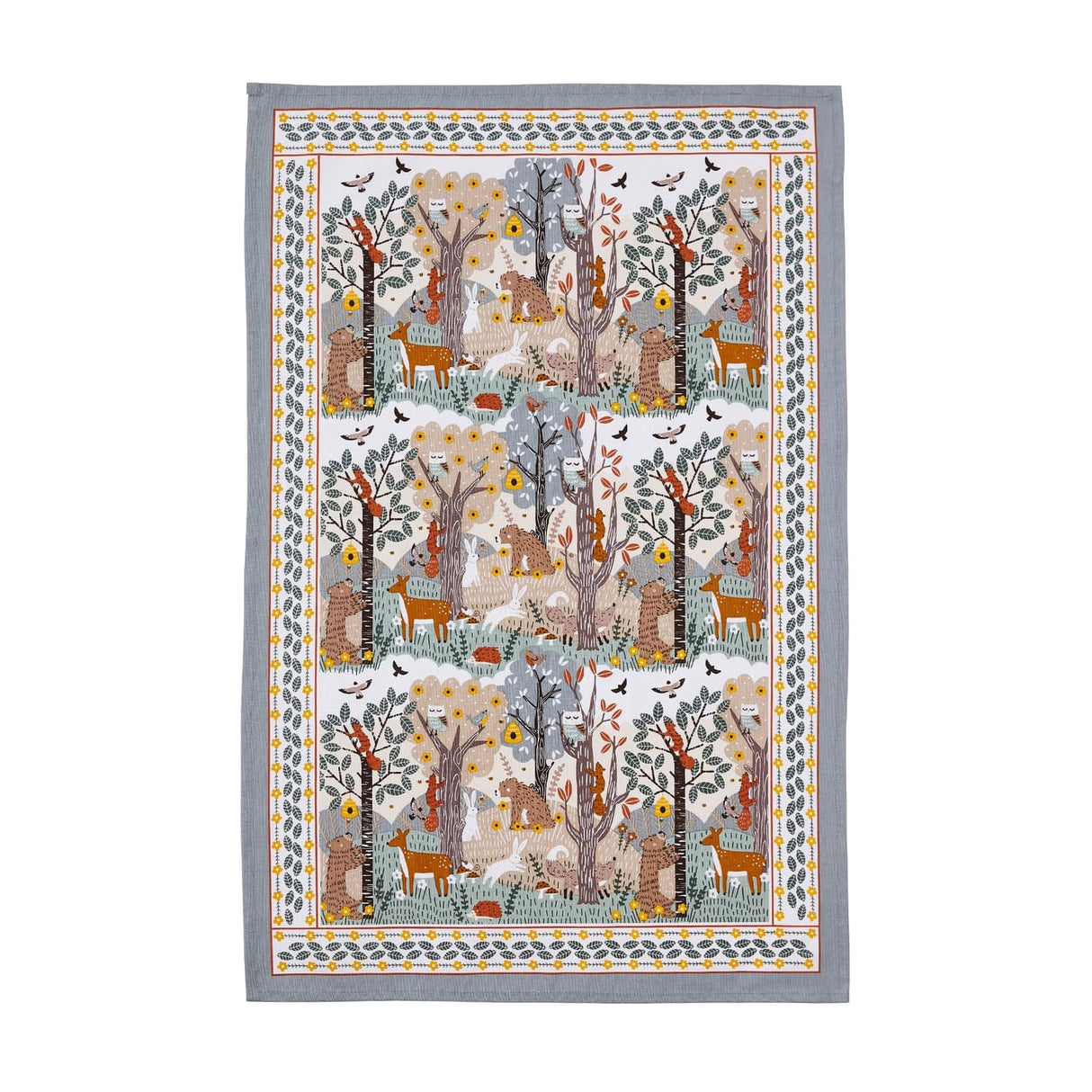 Ulster Weavers Wildwood Animal Print Cotton Tea Towel