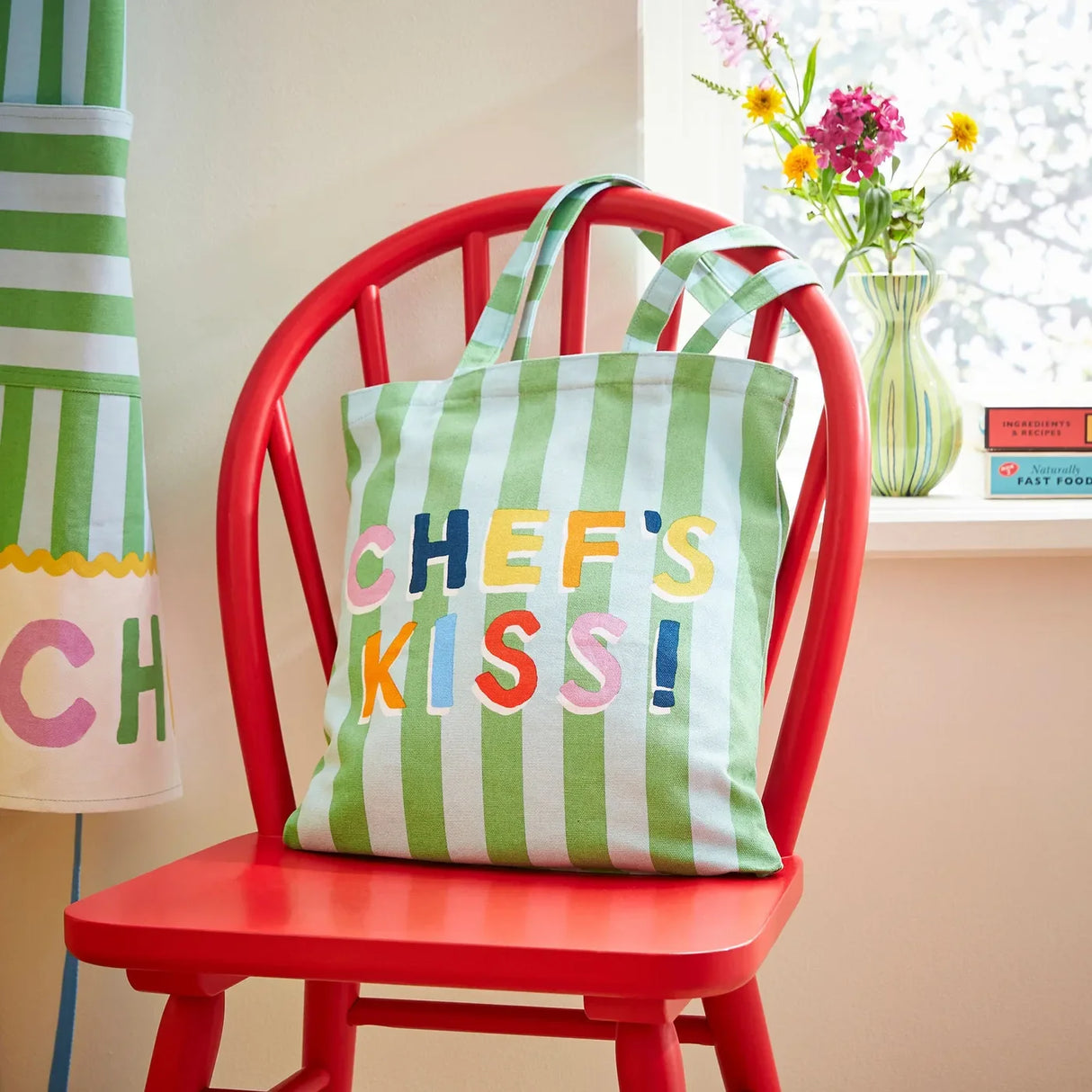 Yes Chef Tote Shopping Bag in Multicolour