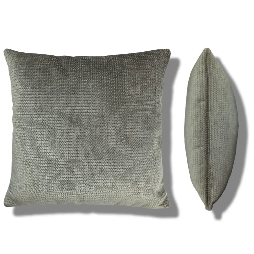 York Chenille Cushion Cover and Filled Cushion 18" x 18" (45cm x 45cm) by Sundour 4