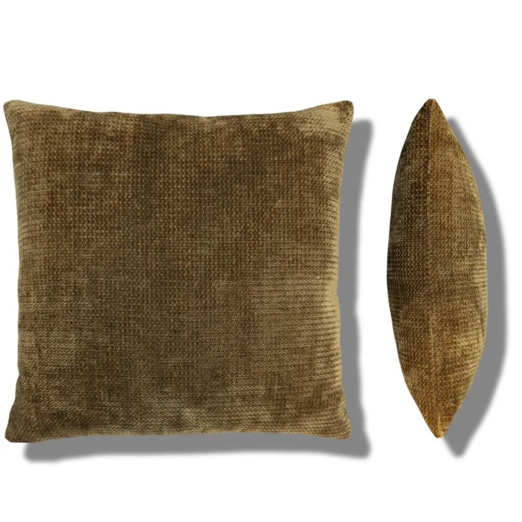 York Chenille Cushion Cover and Filled Cushion 18" x 18" (45cm x 45cm) by Sundour 12