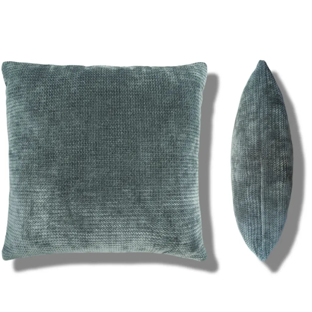 York Chenille Cushion Cover and Filled Cushion 18" x 18" (45cm x 45cm) by Sundour 16