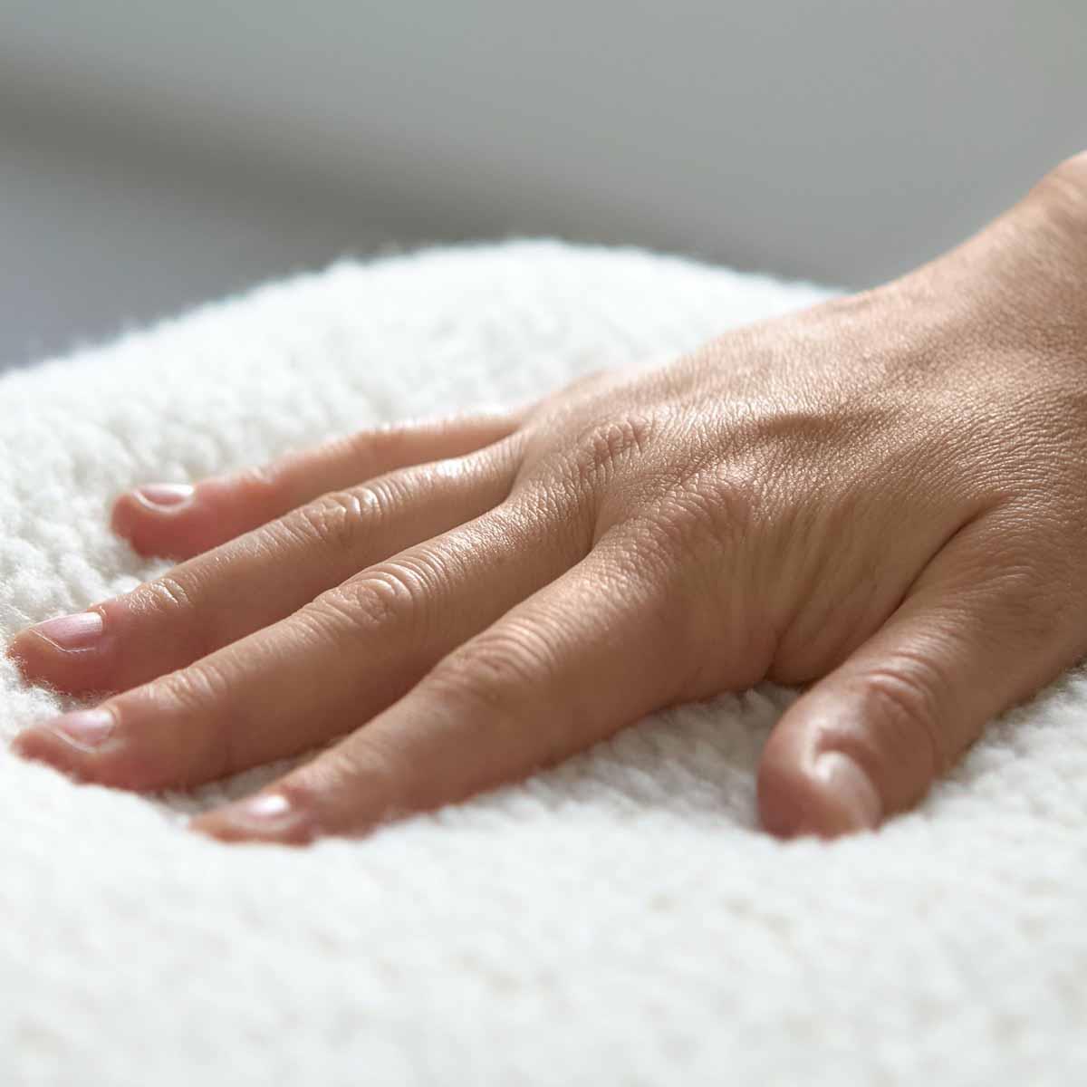 Thermal Fleece Underblanket Mattress Topper Cream by Emma Barclay