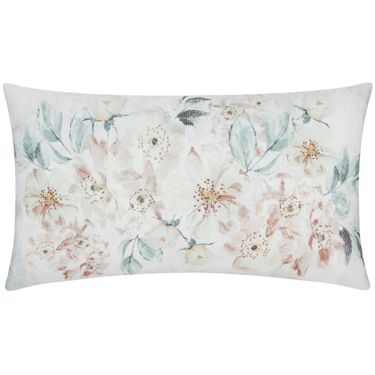 Canina Floral Outdoor Cushion Cover 12" x 20" (30cm x 50cm) by Evans Lichfield 2