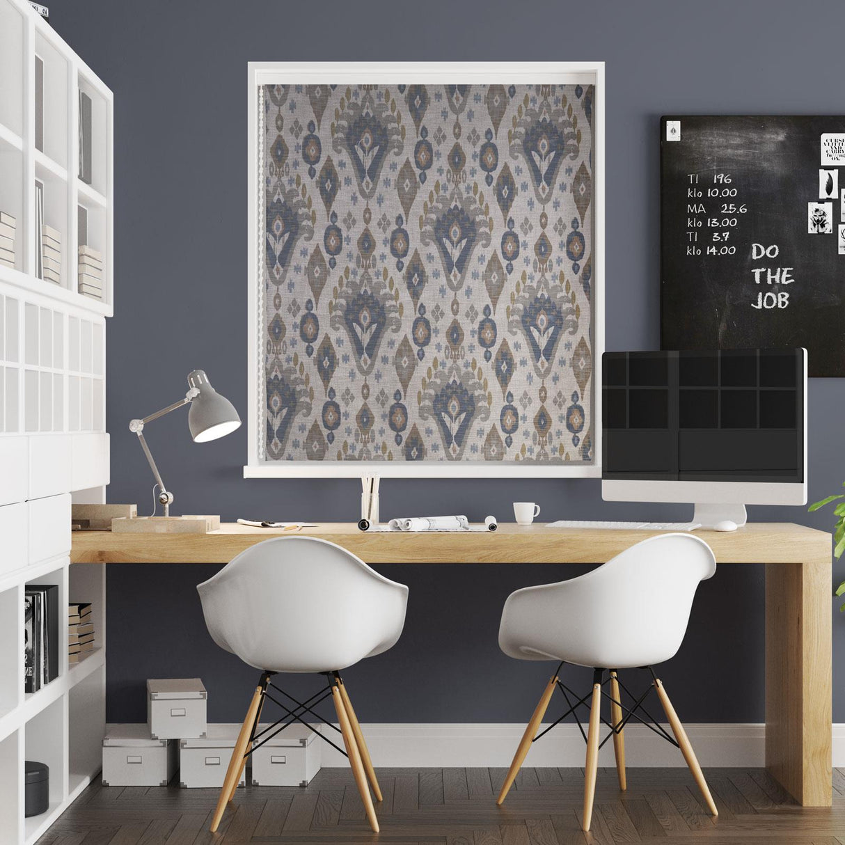 Boho Tan Made To Measure Roman Blind by Style Furnishings