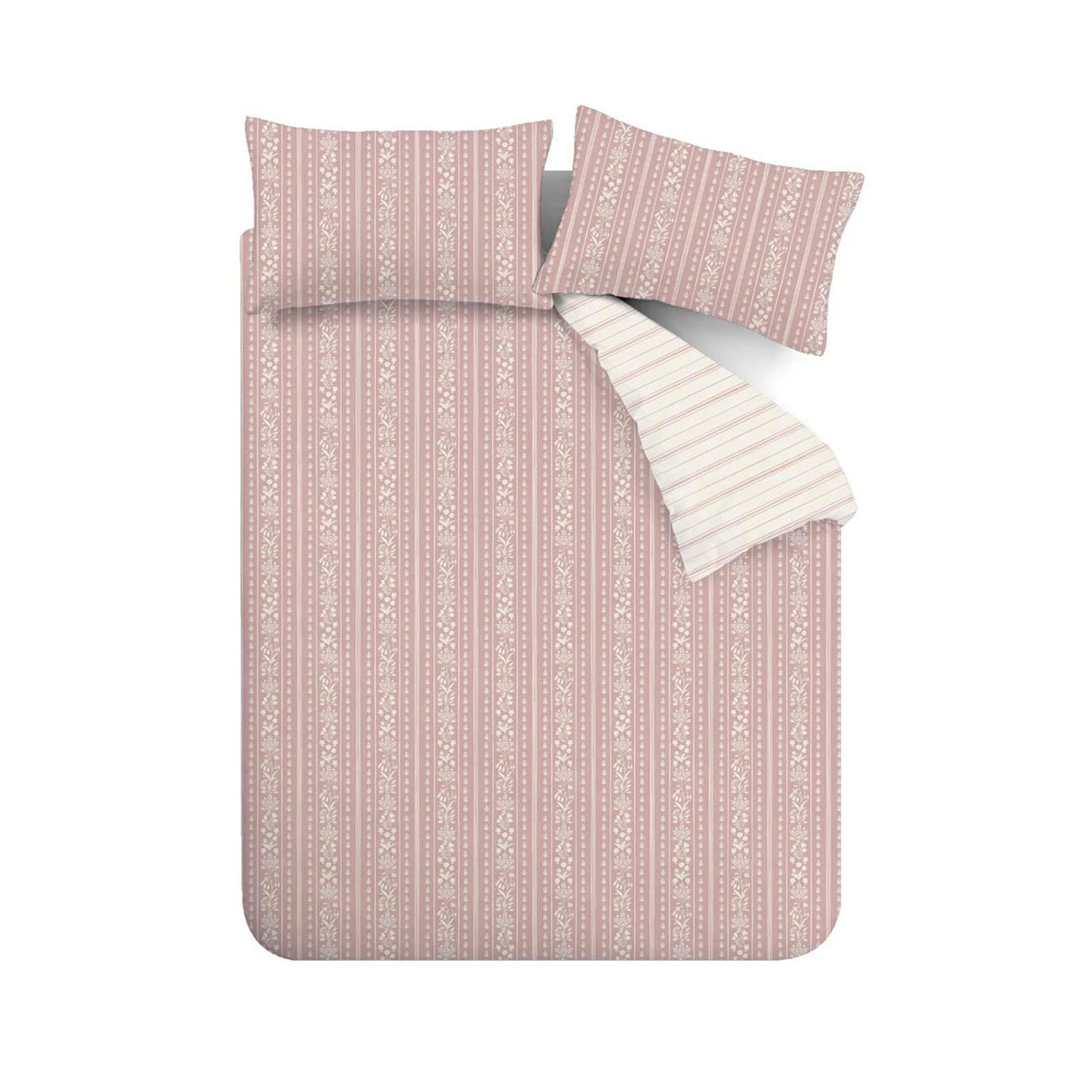 Bridgerton Regency Stripe Duvet Cover Set by Catherine Lansfield