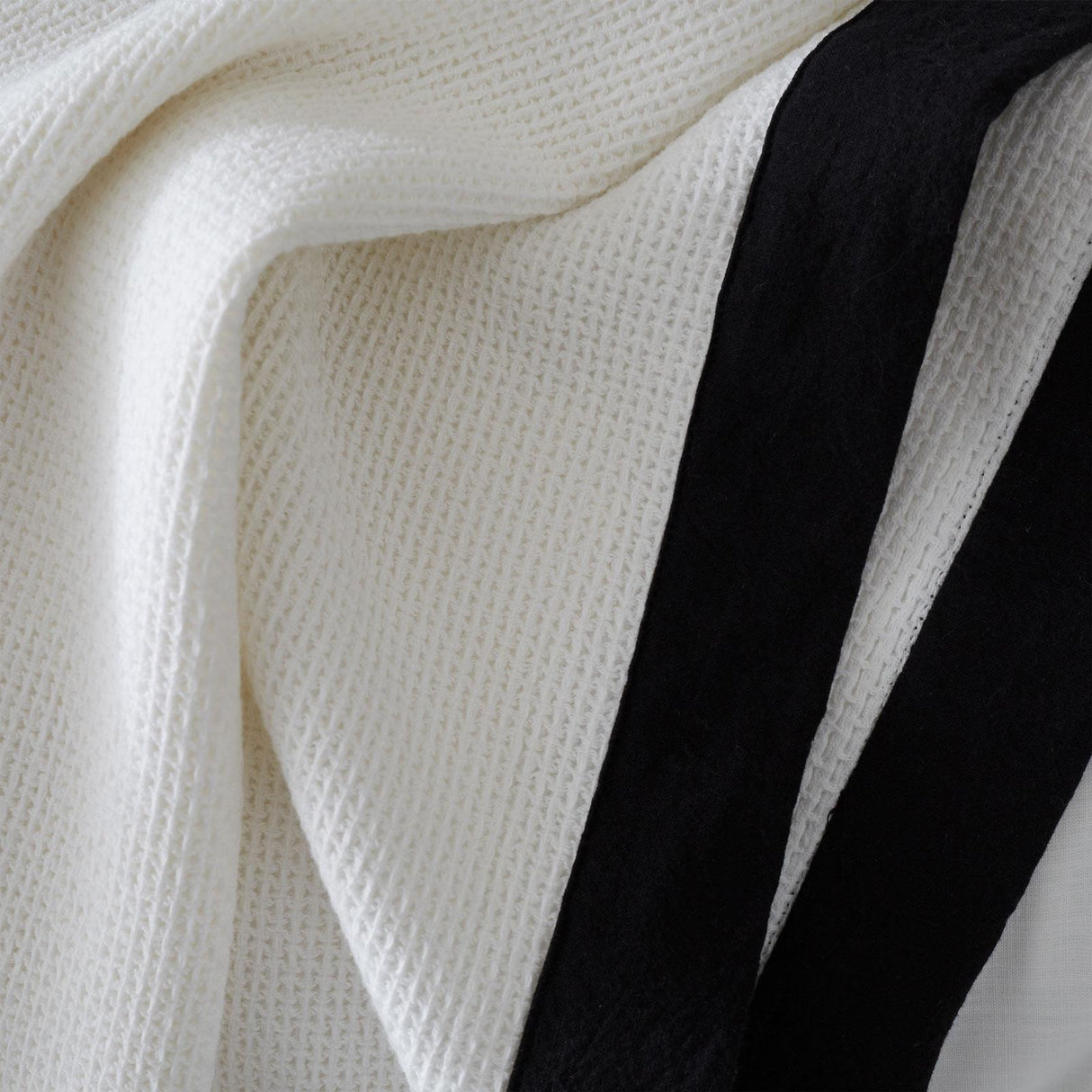 Monochrome Waffle Bedspread by Style Sisters