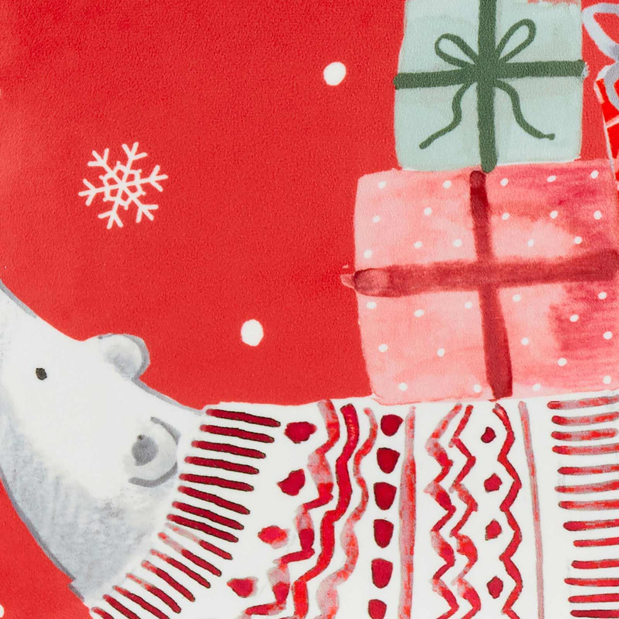 Fusion Christmas Woodland Animals Festive Filled Cushion 4