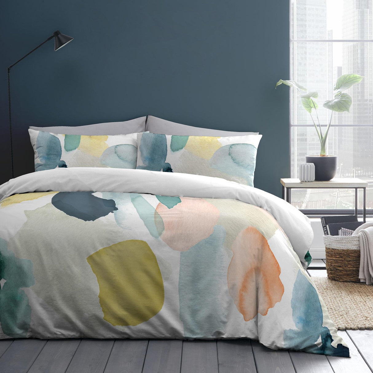 Solice Cotton Duvet Cover Set by Appletree Style