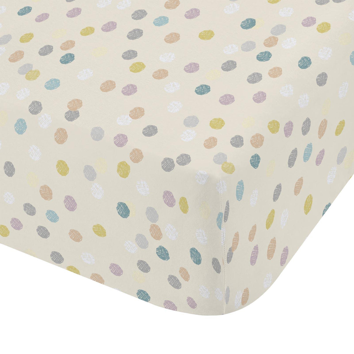 Bianca Balloons Spot Brushed Cotton Flannelette Fitted Sheet 3