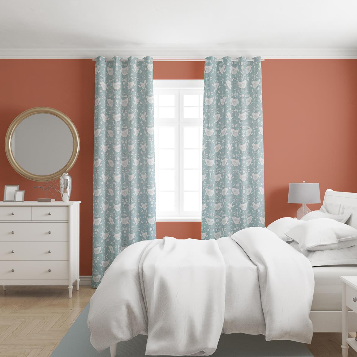 Narvik Seafoam Made To Measure Curtains by Style Furnishings