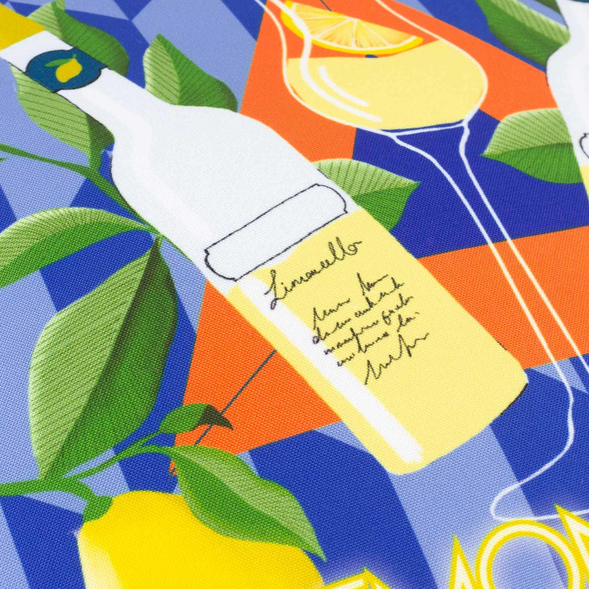 Limoncello Outdoor Cushion Cover 17" x 17" (43cm x 43cm) by furn. 5