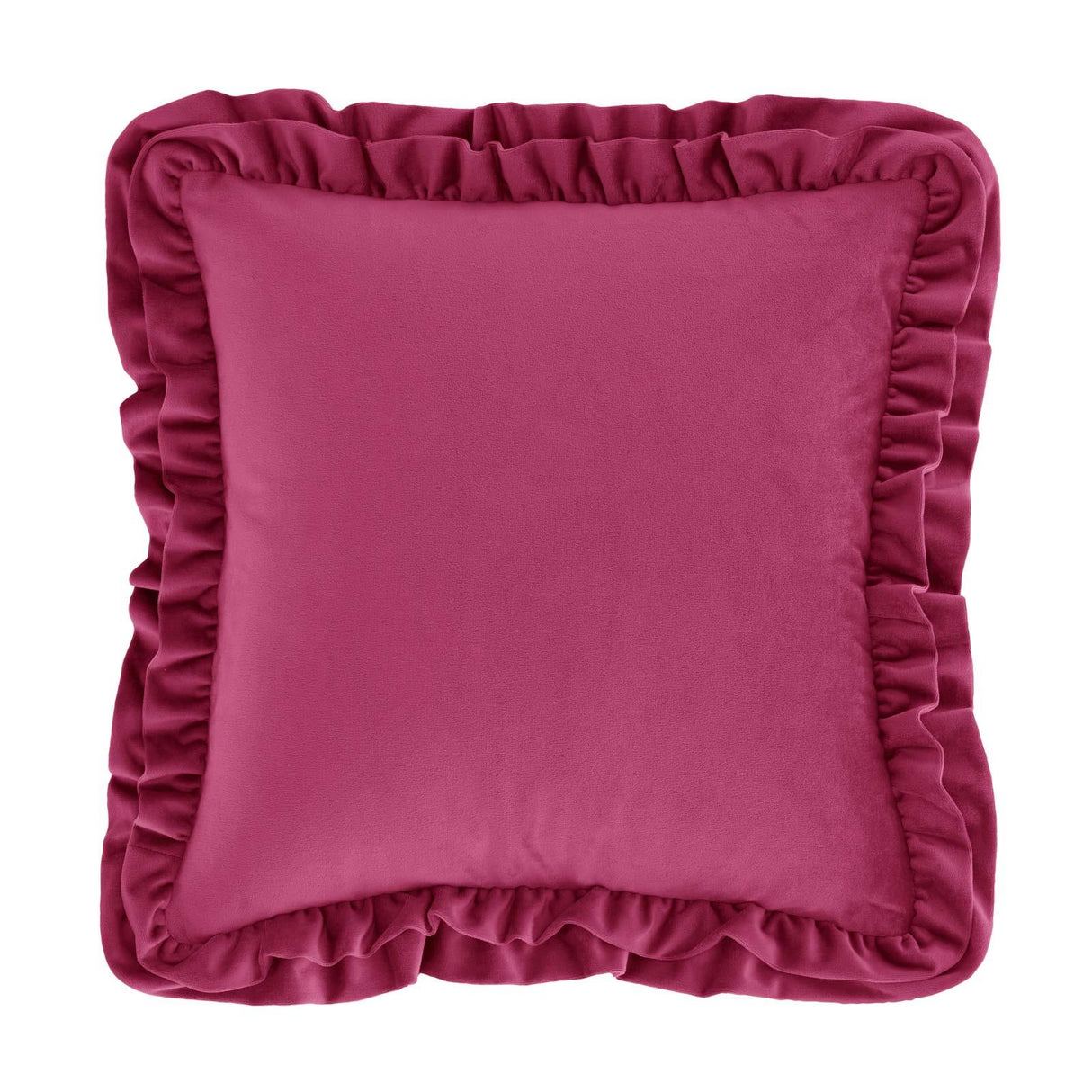 Catherine Lansfield So Soft Double Frill Filled Cushion 43cm x 43cm 13