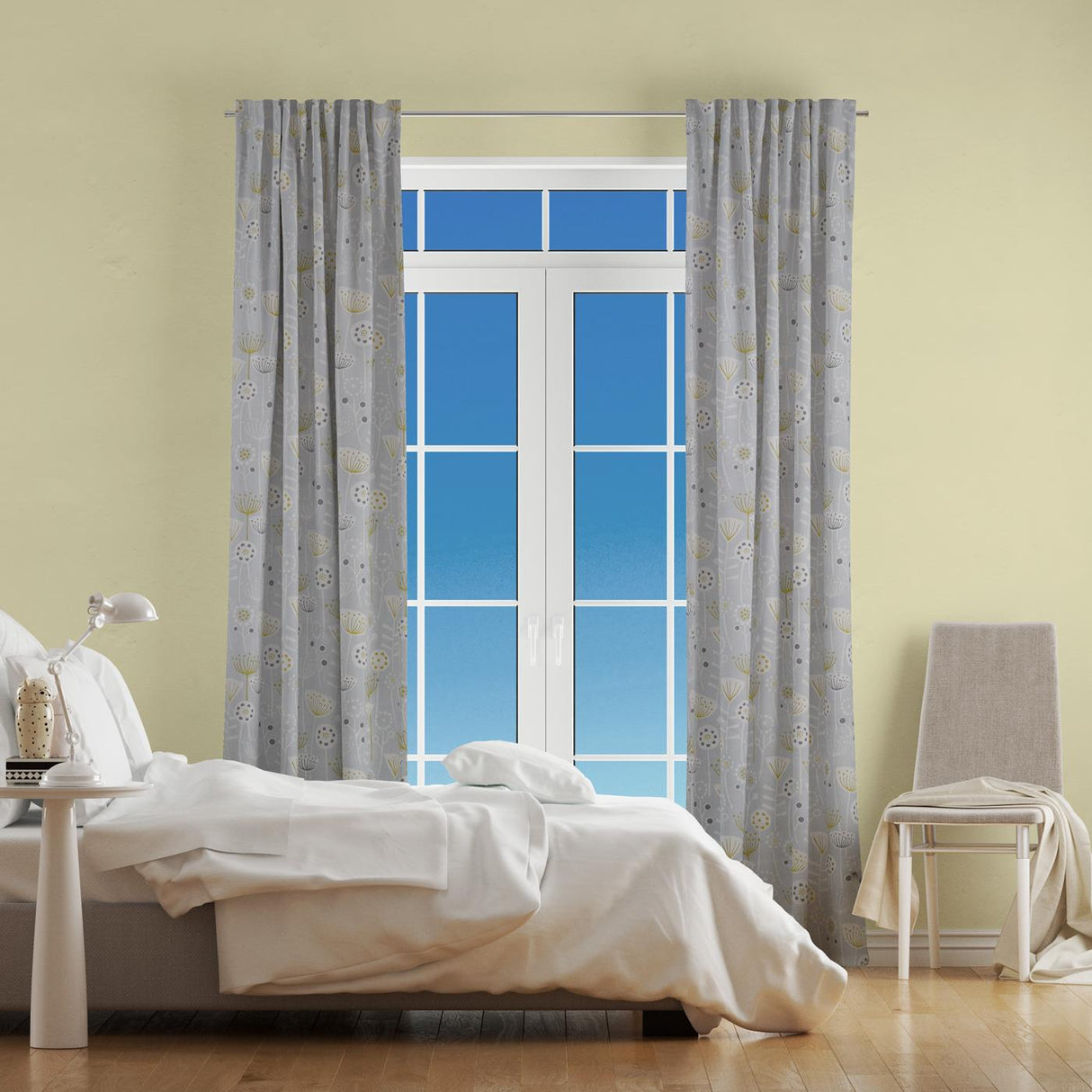 Havra Grey Made to Measure Curtains by Style Furnishings