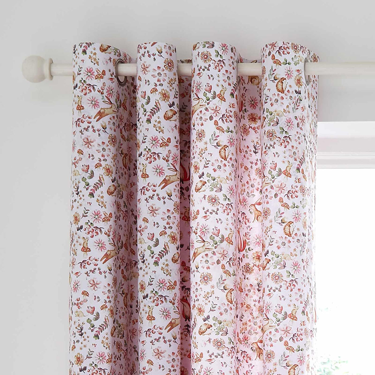 Enchanted Butterfly Eyelet Curtains by Catherine Lansfield