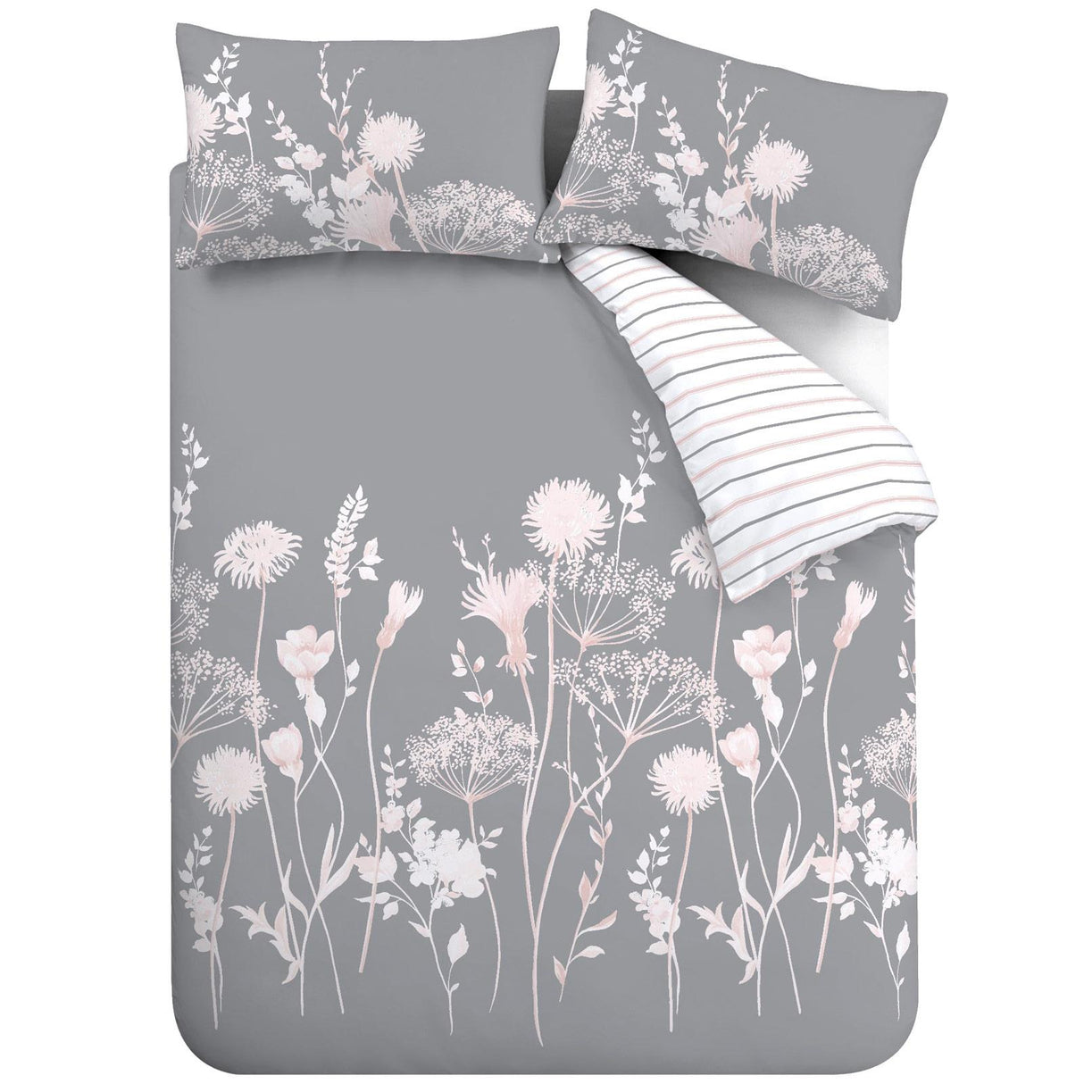 Meadowsweet Floral Duvet Cover Set by Catherine Lansfield