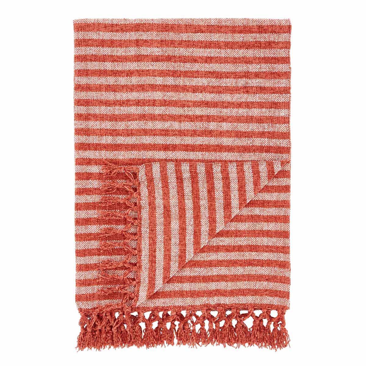 Catherine Lansfield Stripe Cosy Throw Blanket 130cm x 170cm 21