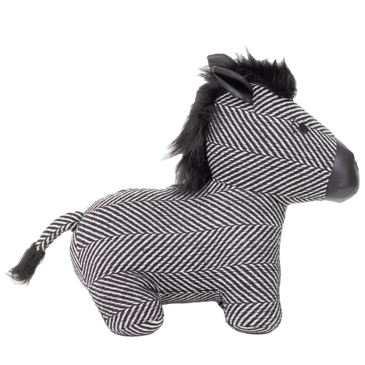 Zebra Jacquard Doorstop by Paoletti