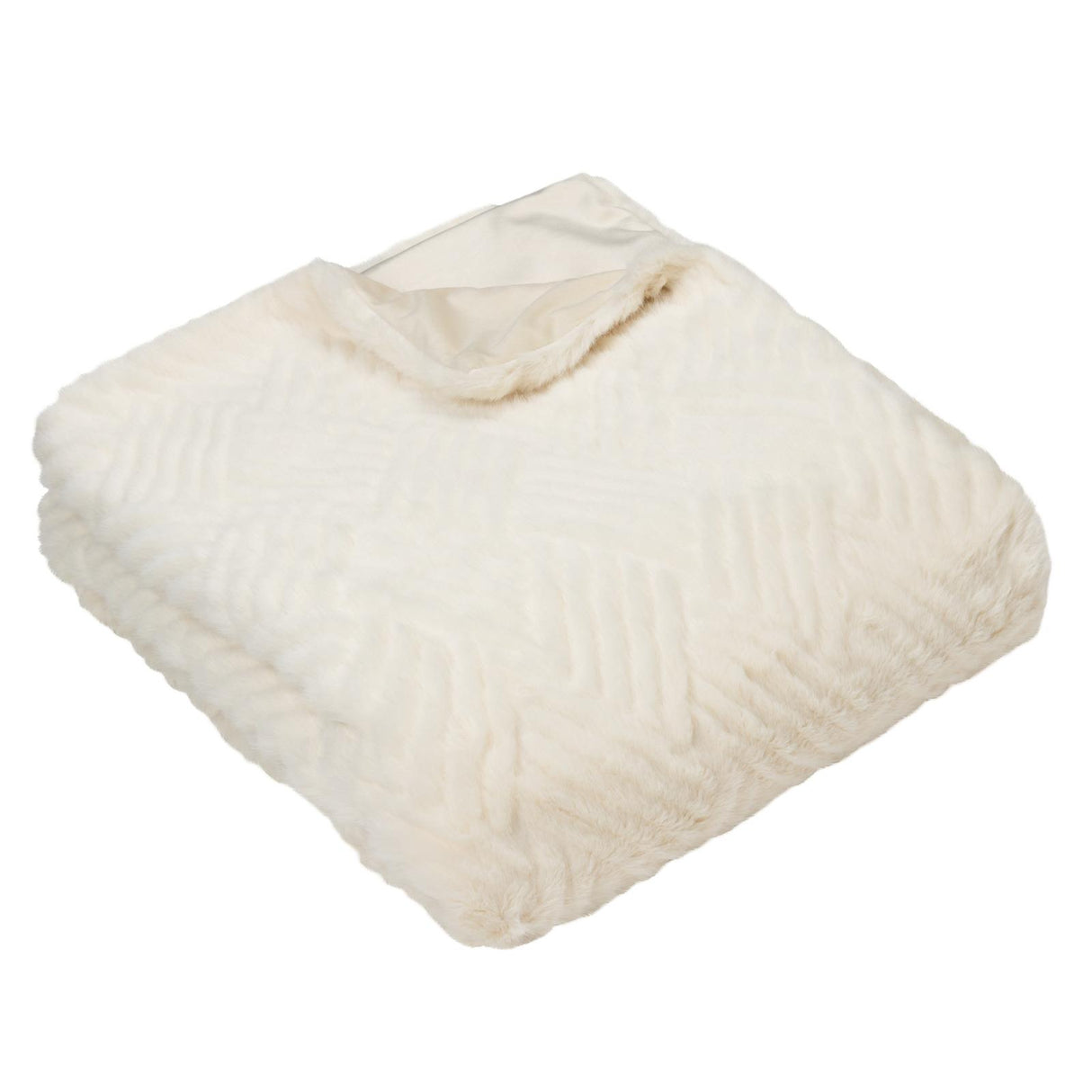 Sonnet Faux Fur Throw 130cm x 180cm by Paoletti