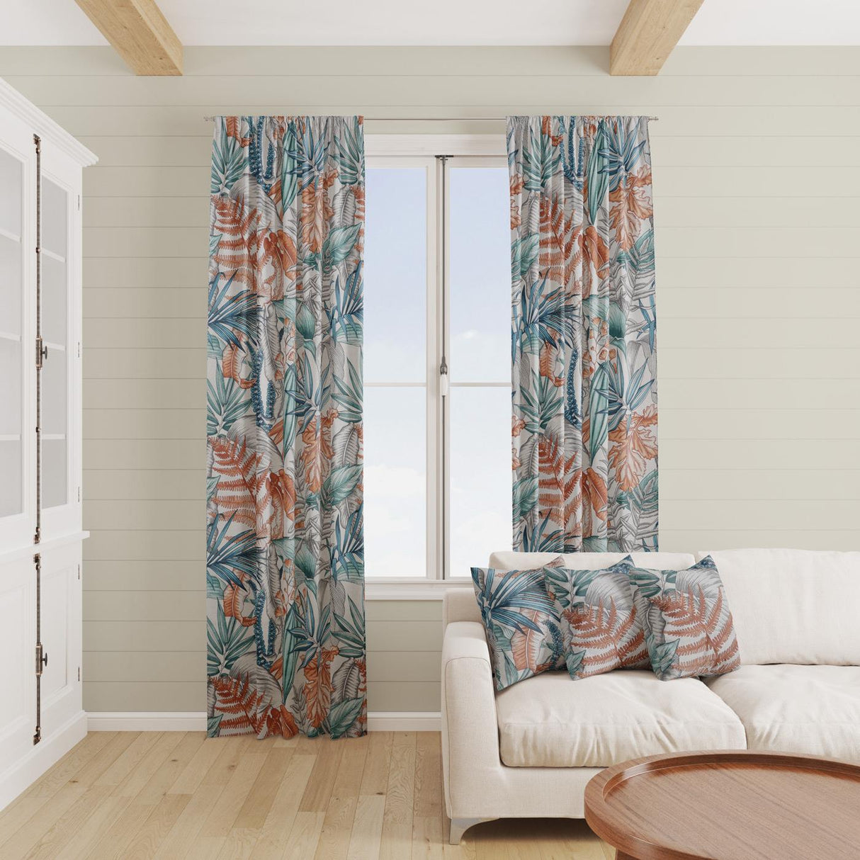 Maldives Lagoon Made To Measure Curtains by Style Furnishings