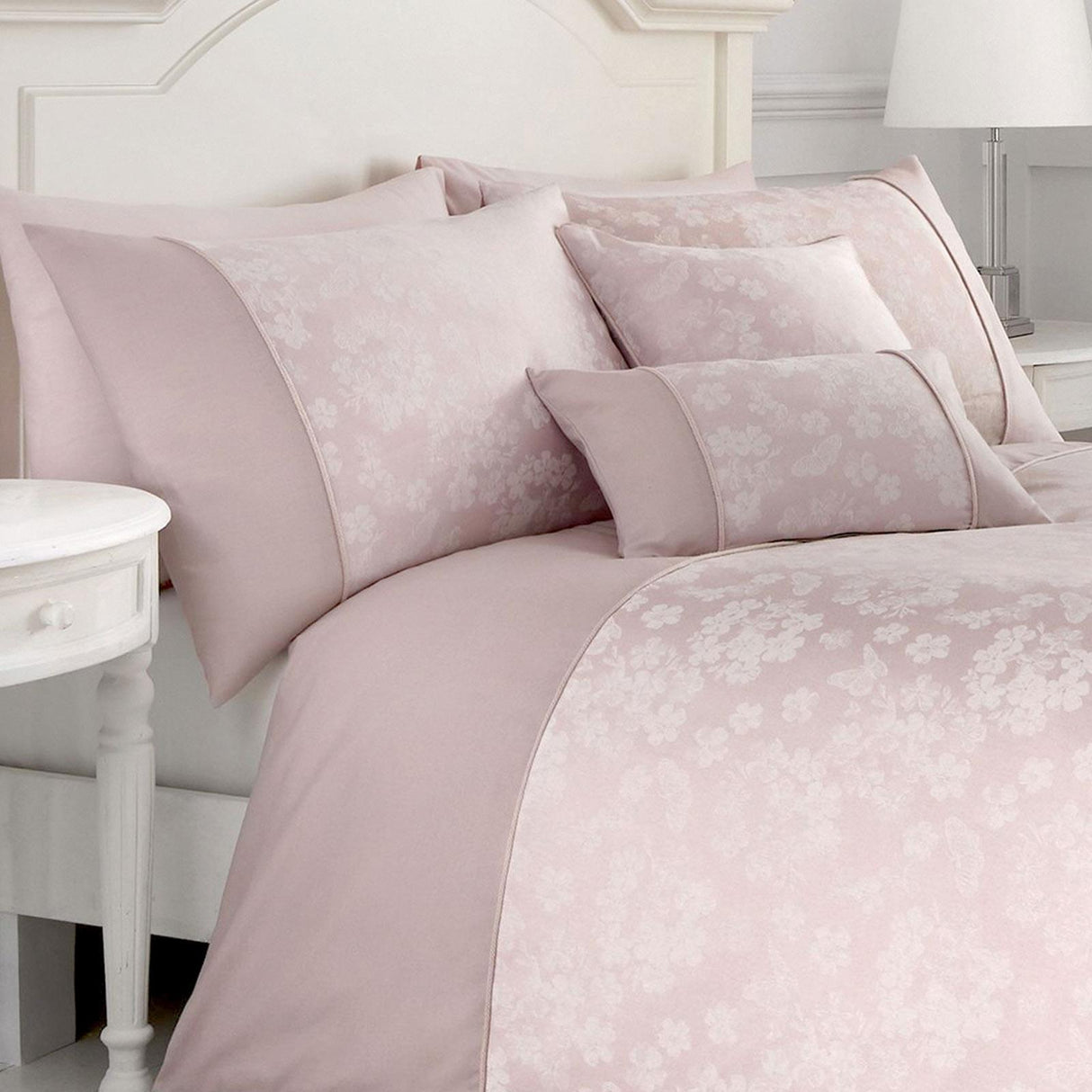 Blossom Jacquard Duvet Cover Set by Dreams & Drapes Woven