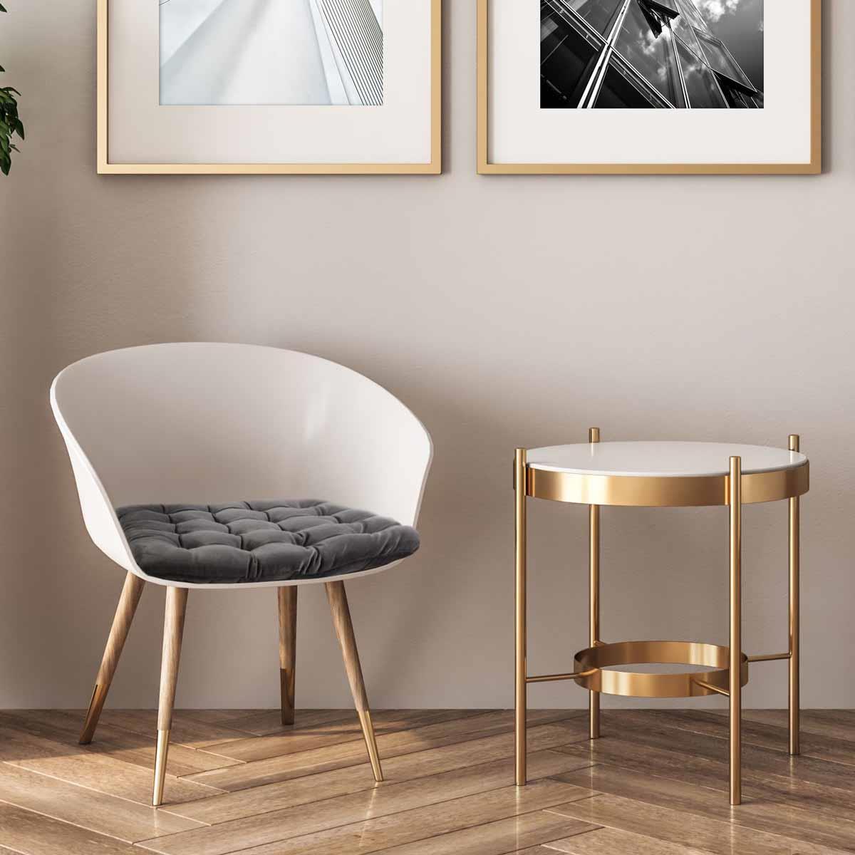 Holland Velvet Seat Pad 16" x 16" (40 x 40cm) by Emma Barclay 2