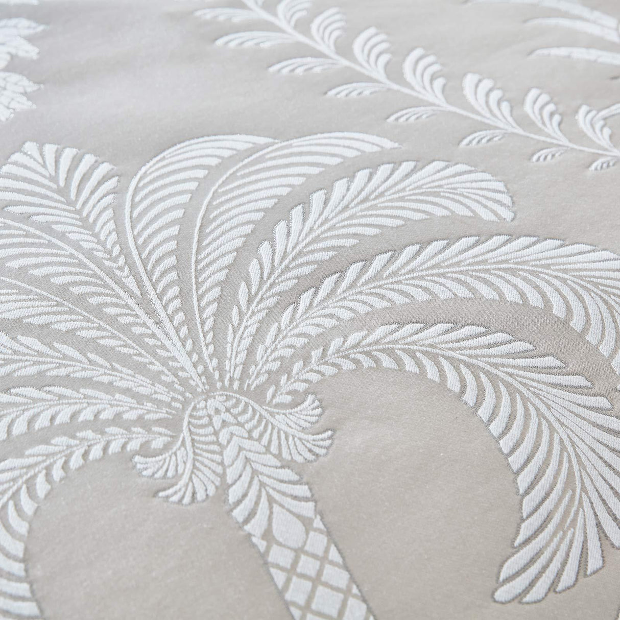 Avalon Jacquard Natural Duvet Cover Set