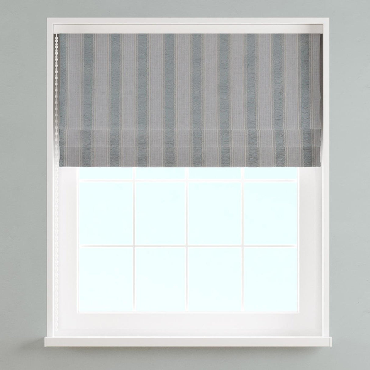 Florence Duck Egg Made To Measure Roman Blind by Style Furnishings