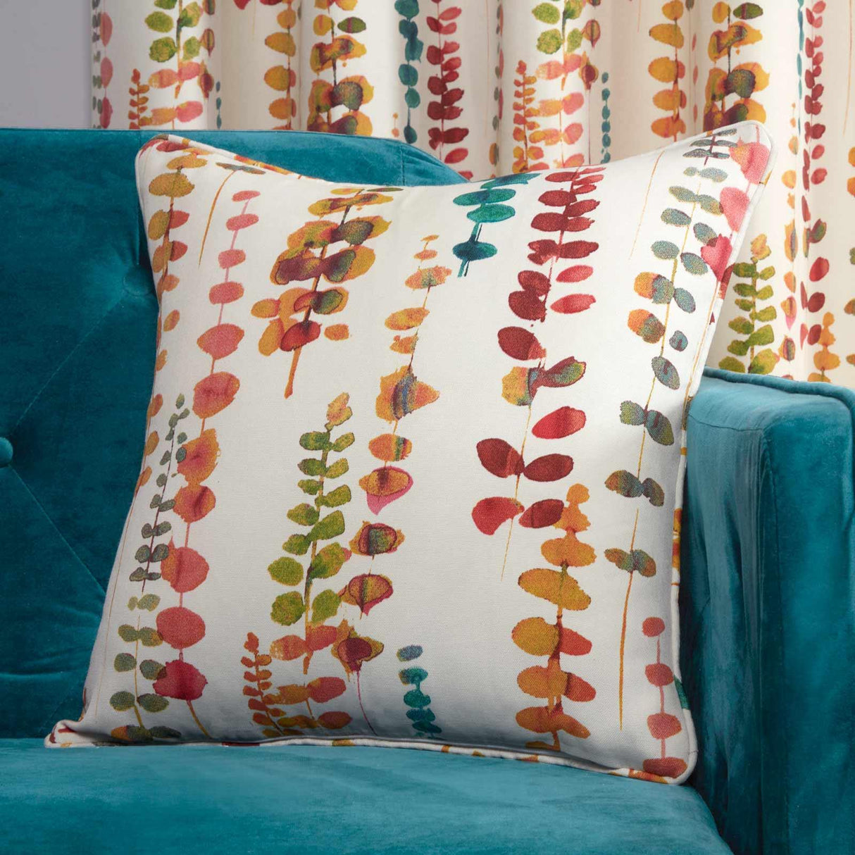 Santa Maria Floral Cushion Cover by Sundour