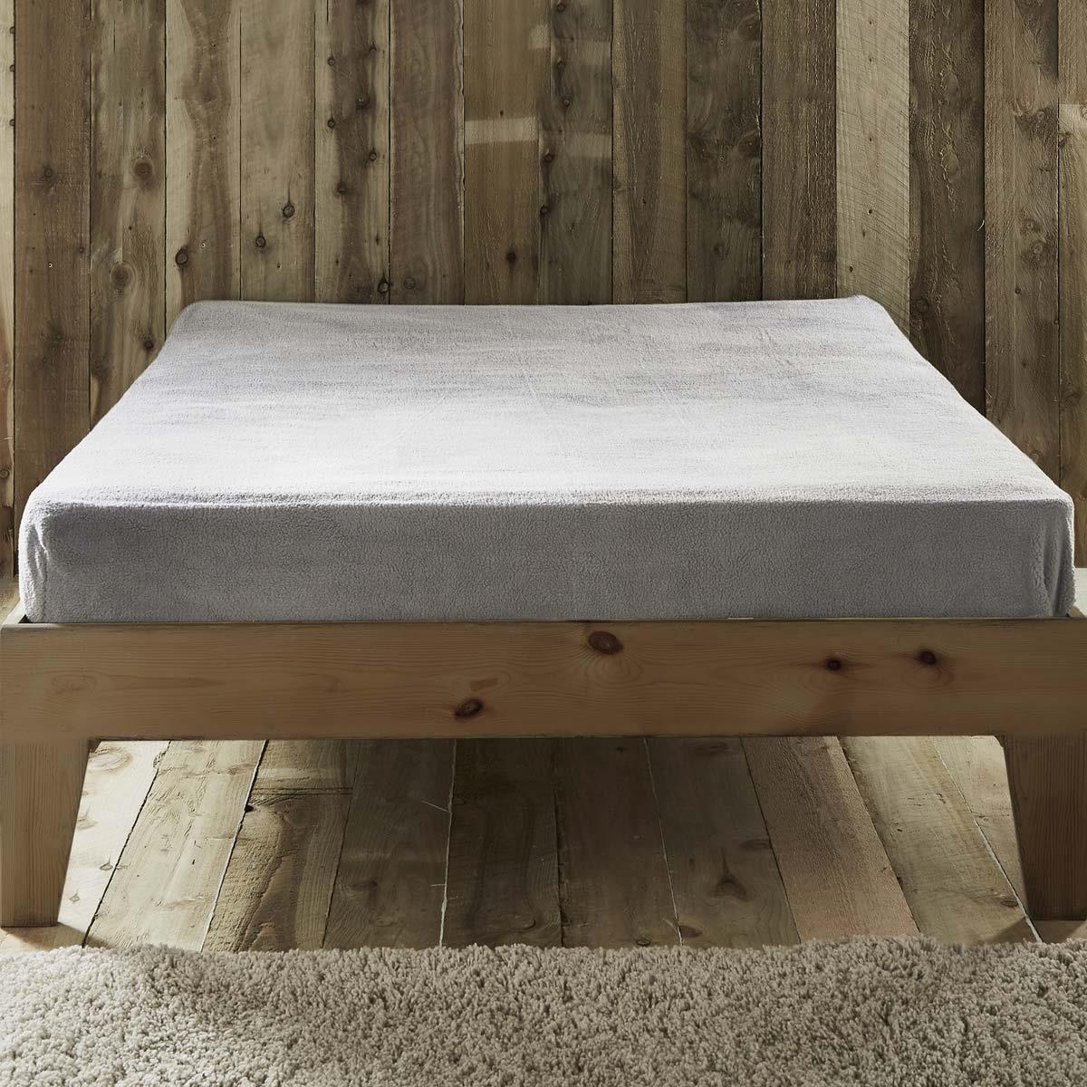 Sherpa Teddy Fleece Fitted Sheet by Rapport Home