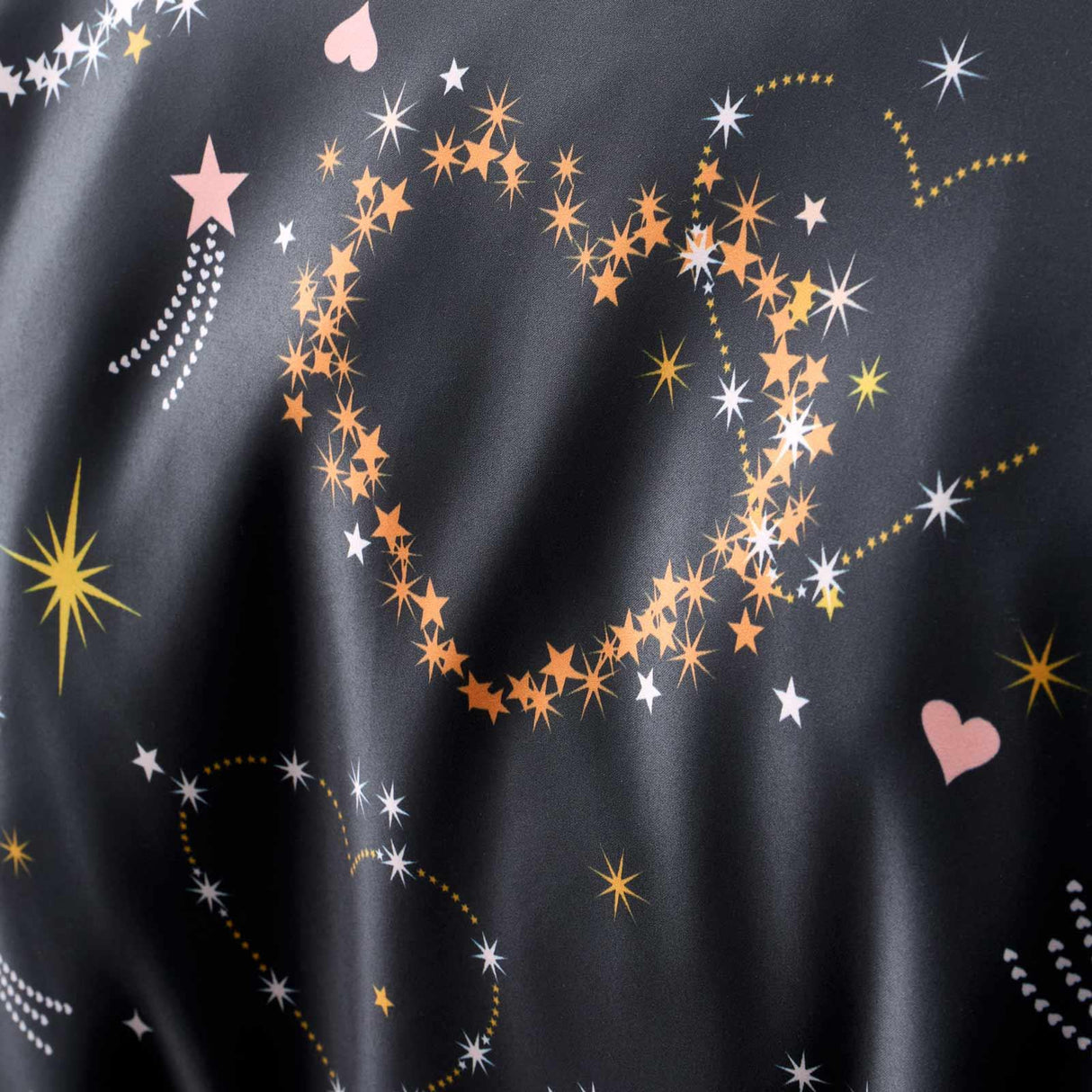 Cosmic Hearts & Stars Duvet Cover Set by Catherine Lansfield