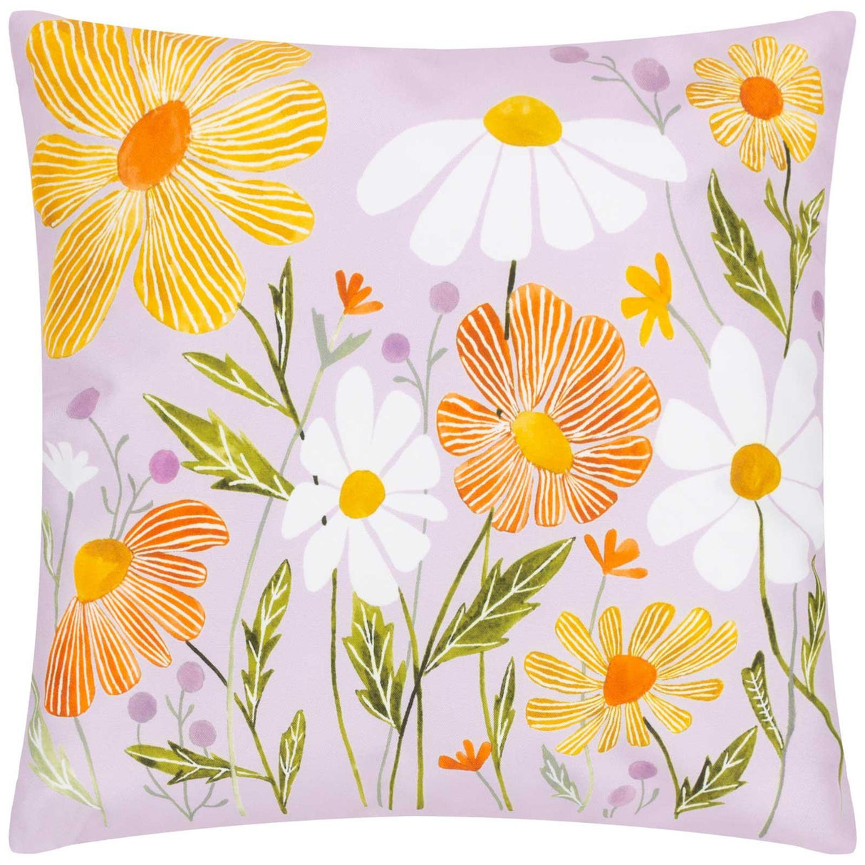 Wildflowers Outdoor Cushion Cover by Wylder Nature