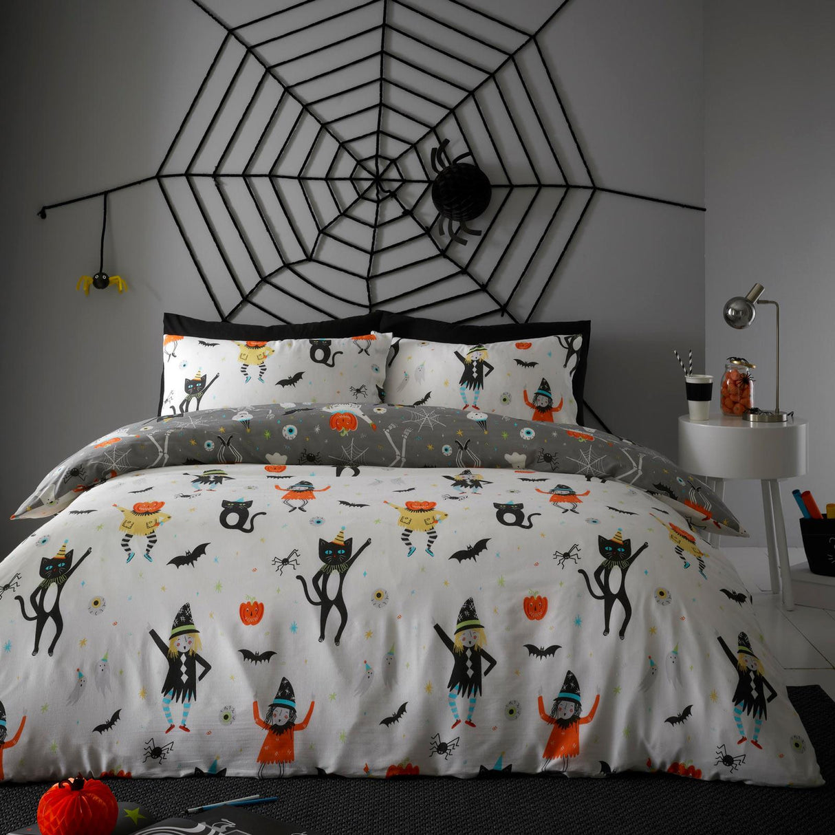 Halloween Party Duvet Cover Set by Bedlam