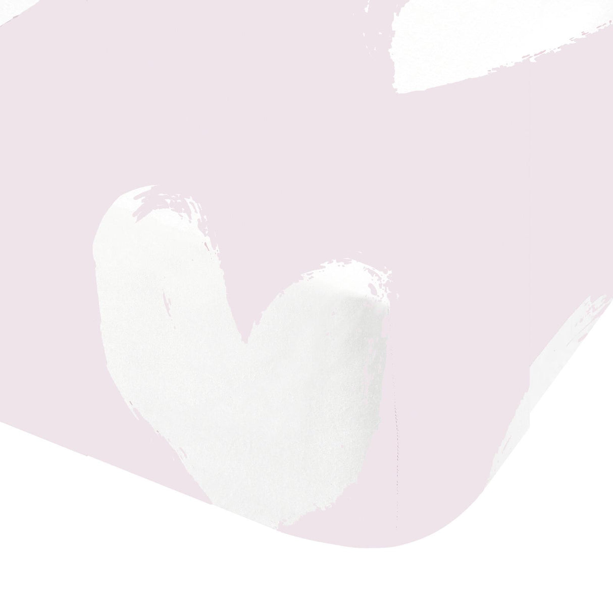 Brushed Hearts Fitted Sheet by Catherine Lansfield