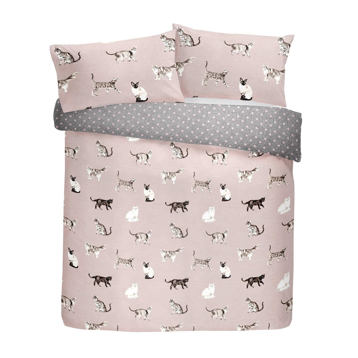 Cats Duvet Cover Set by Fusion