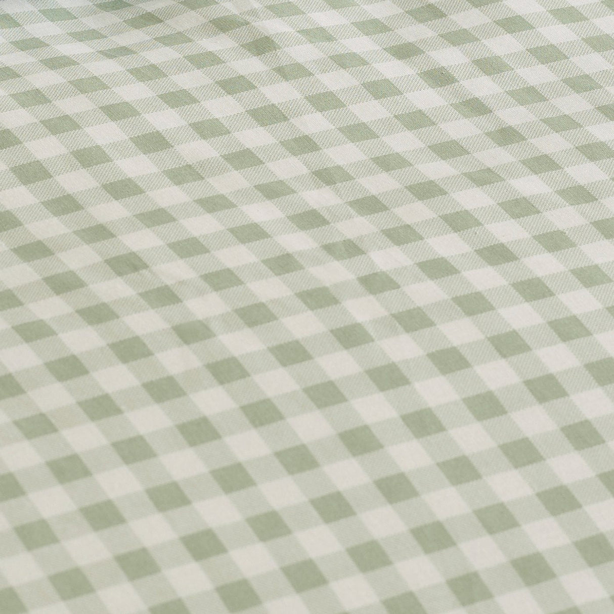 Catherine Lansfield Bamford Gingham Check Fitted Sheet Green