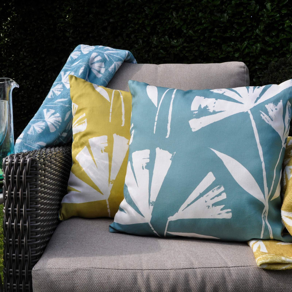 Fusion Alma Water Resistant Outdoor Cushion Cover 45 x 45cm