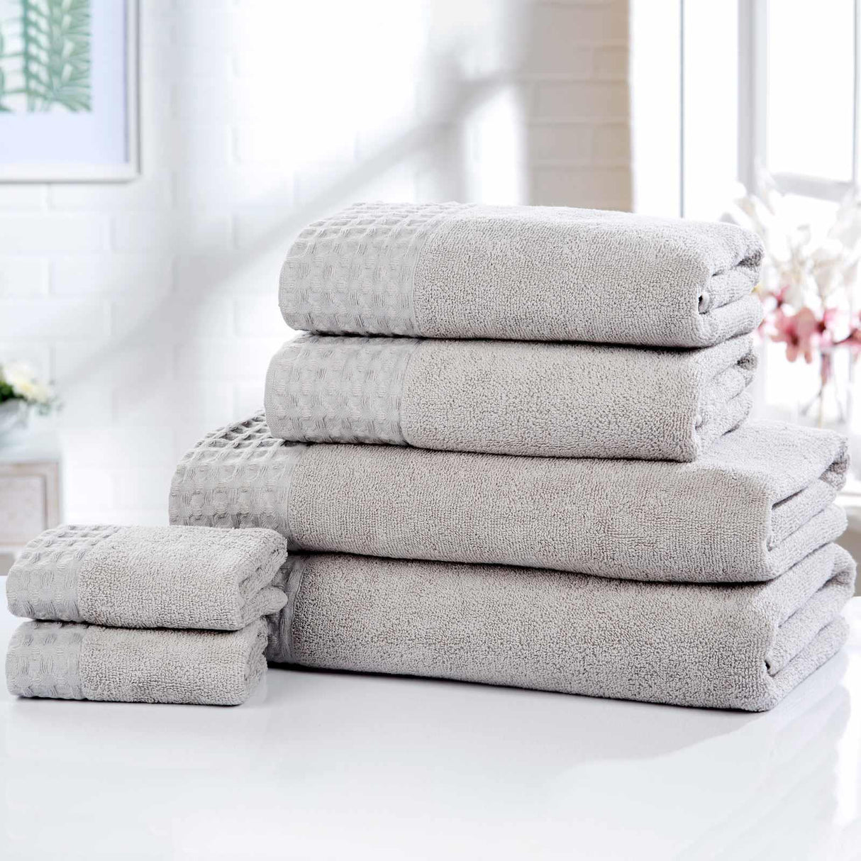 Retreat 2 & 6 Piece 550gsm Towel Bale Set by Rapport Home