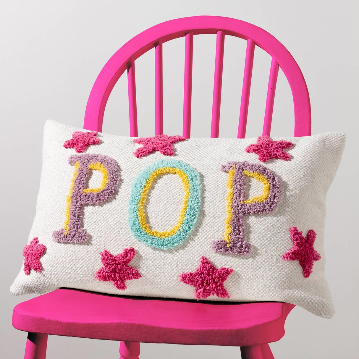 Pop Cotton Tufted Cushion Cover by heya home