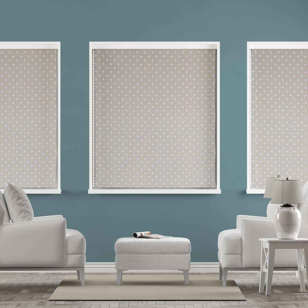 Full Stop Donkey Made To Measure Roman Blind by Style Furnishings