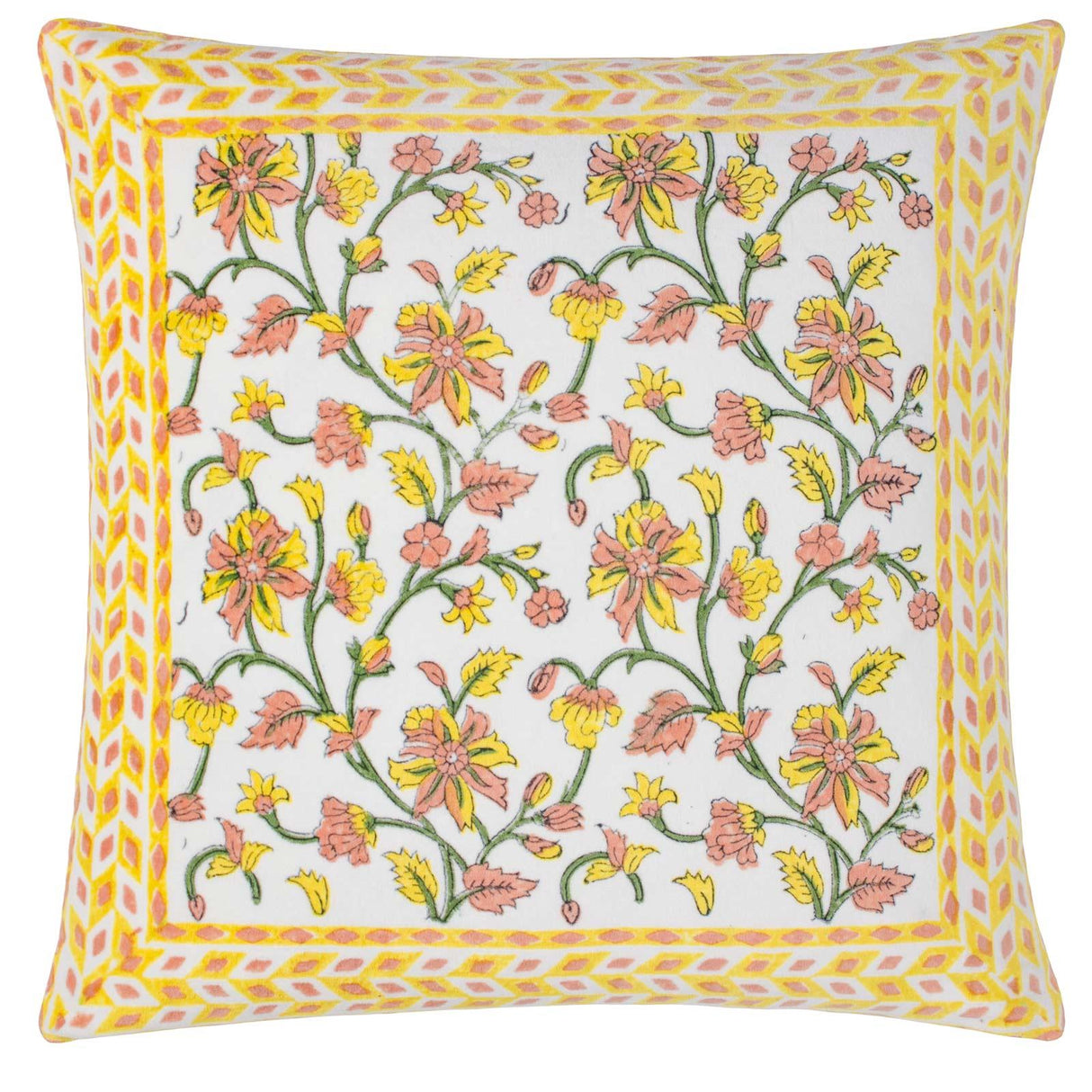 Mentera Cotton Velvet Cushion Cover 20" x 20" by Paoletti 13