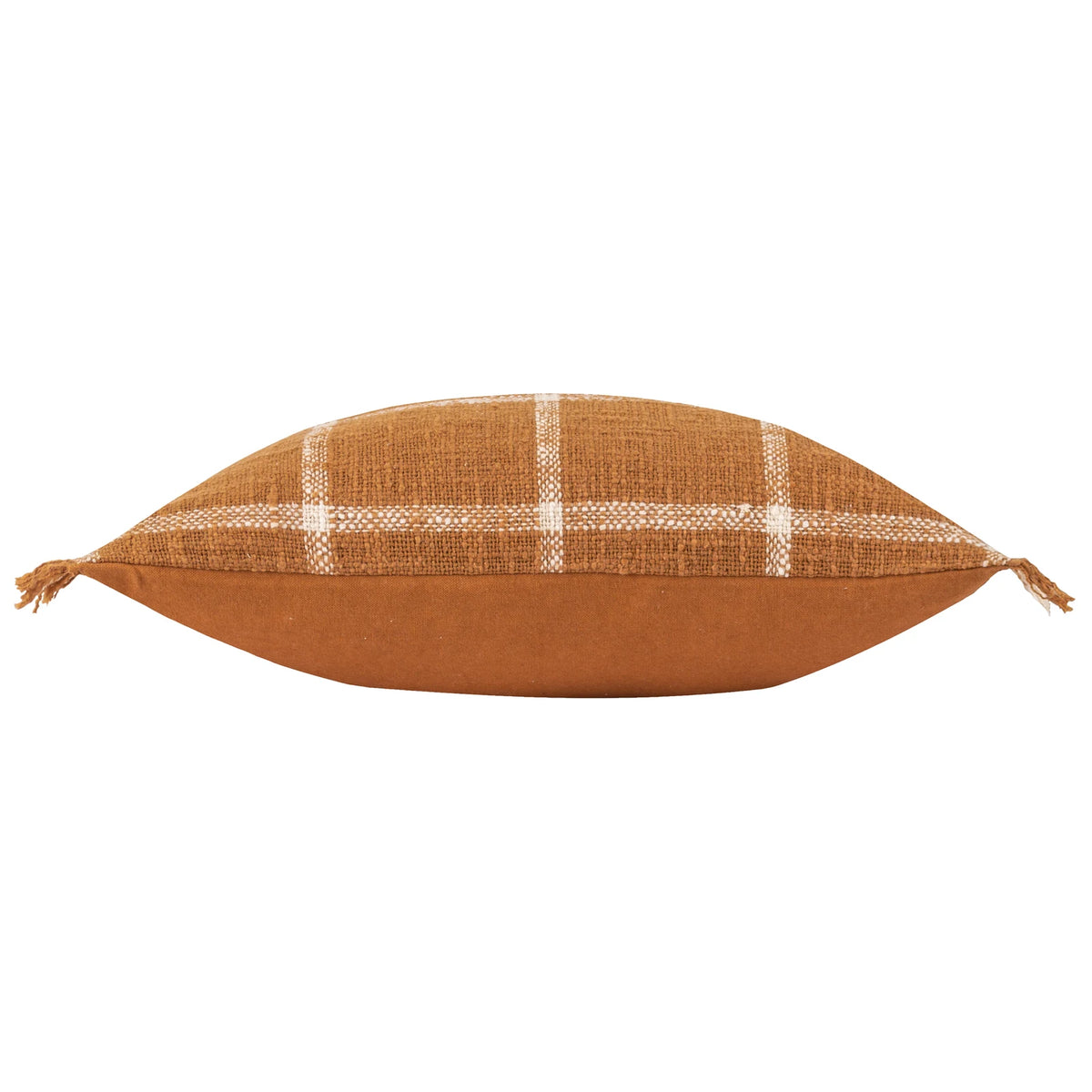 Beni 100% Cotton Ginger + Natural Cushion Cover 45cm x 45cm - additional product view 4